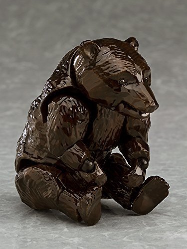 グリグリ動く現代版 鮭をくわえた木彫りの熊 のフィギュア おもしろグッズ おもちゃ 雑貨紹介サイト